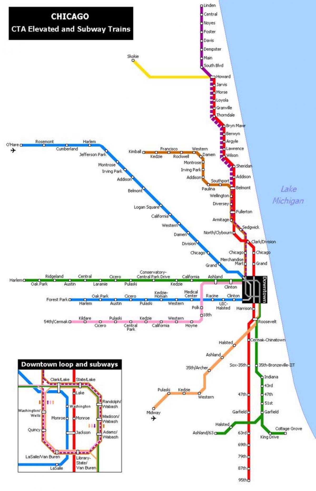 Chicago metro peta