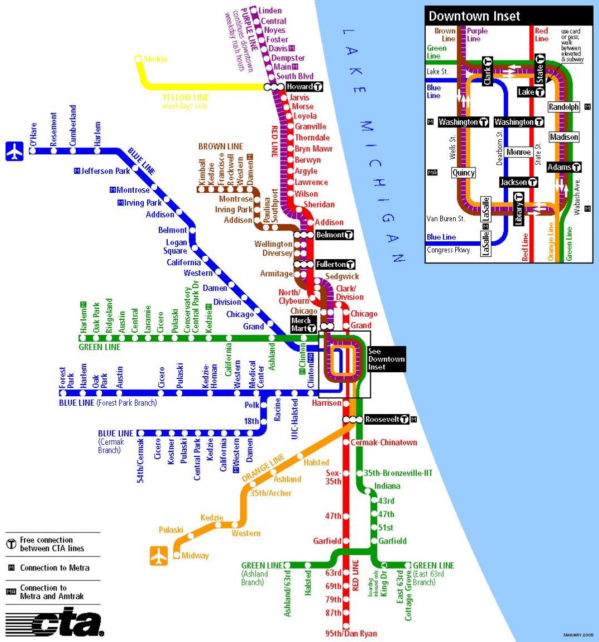 subway di Chicago peta