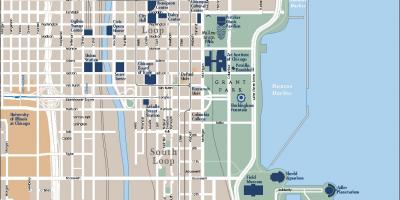 Peta lalu lintas Chicago