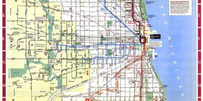Kota Chicago peta